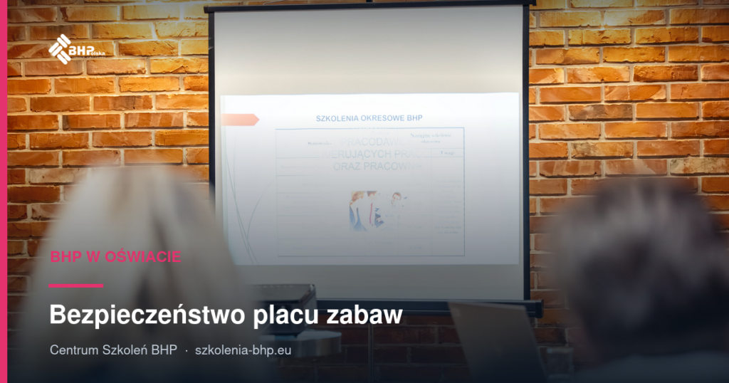 Bezpieczeństwo placu zabaw: przeglądy, kontrole i norma PN-EN 1176