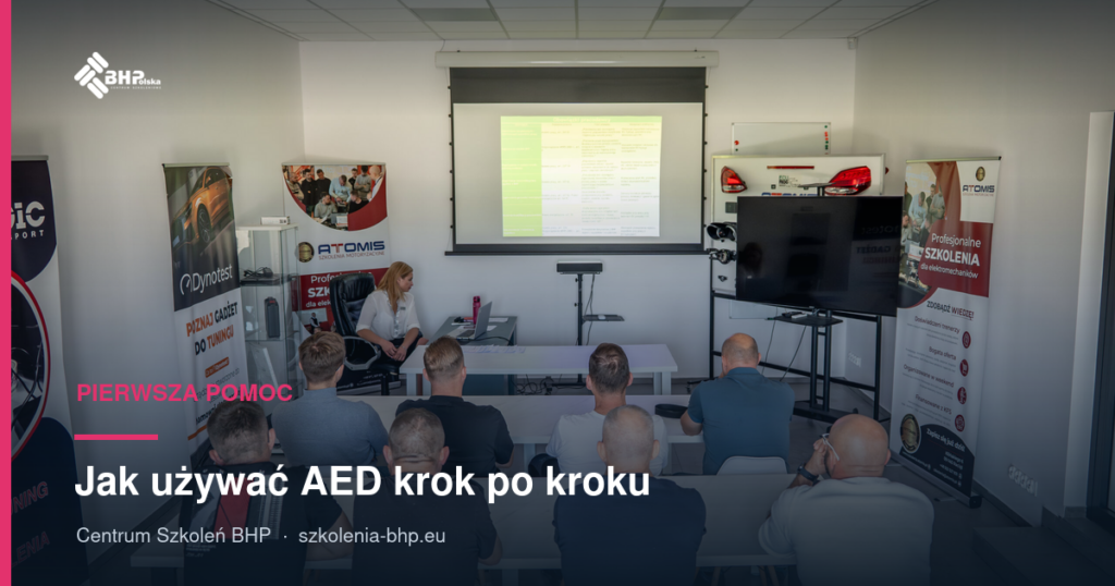 Jak używać AED krok po kroku (automatyczny defibrylator zewnętrzny)