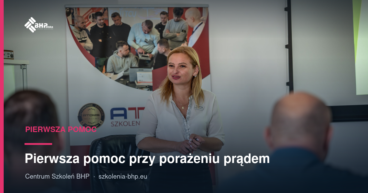 Pierwsza pomoc przy porażeniu prądem, także przy pojazdach elektrycznych EV/HV