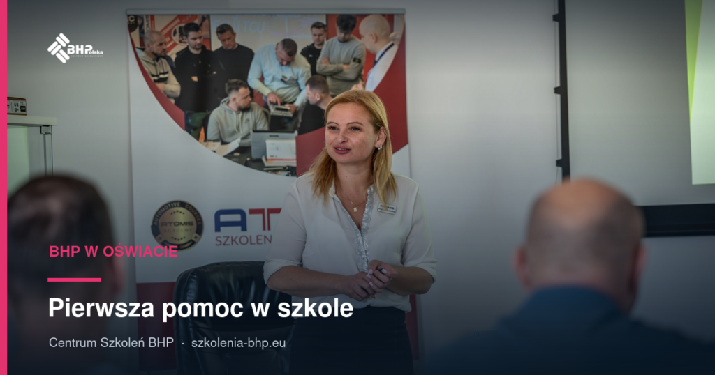 Pierwsza pomoc w szkole: obowiązek przeszkolenia nauczycieli